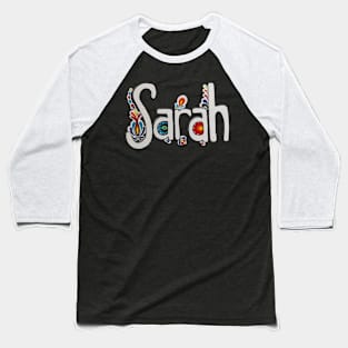 Sarah Decorated Baseball T-Shirt